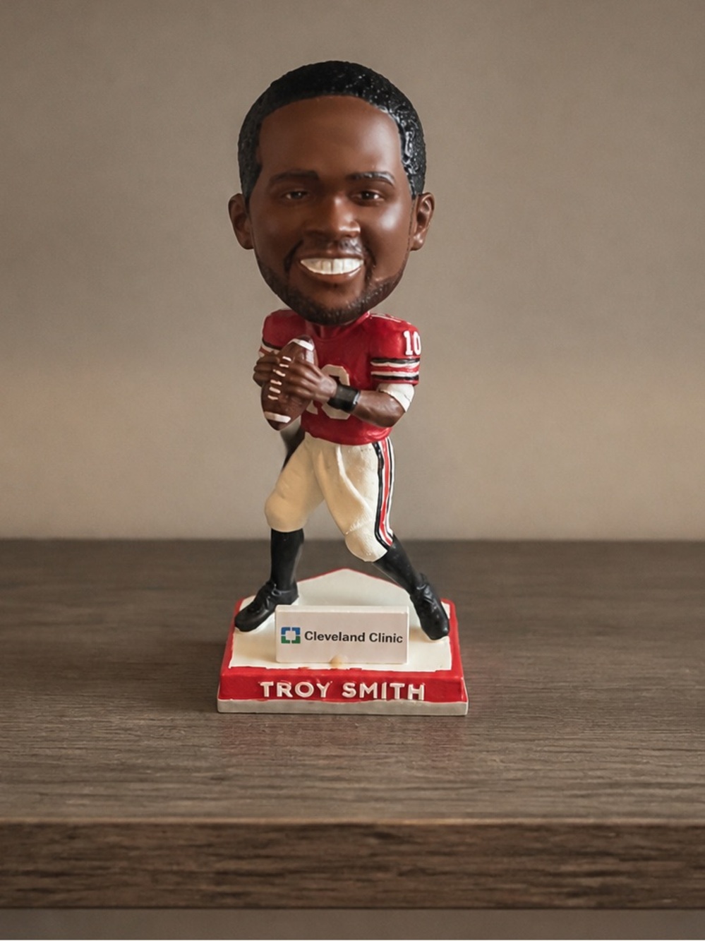 Troy Smith Bobble Head - New in Package